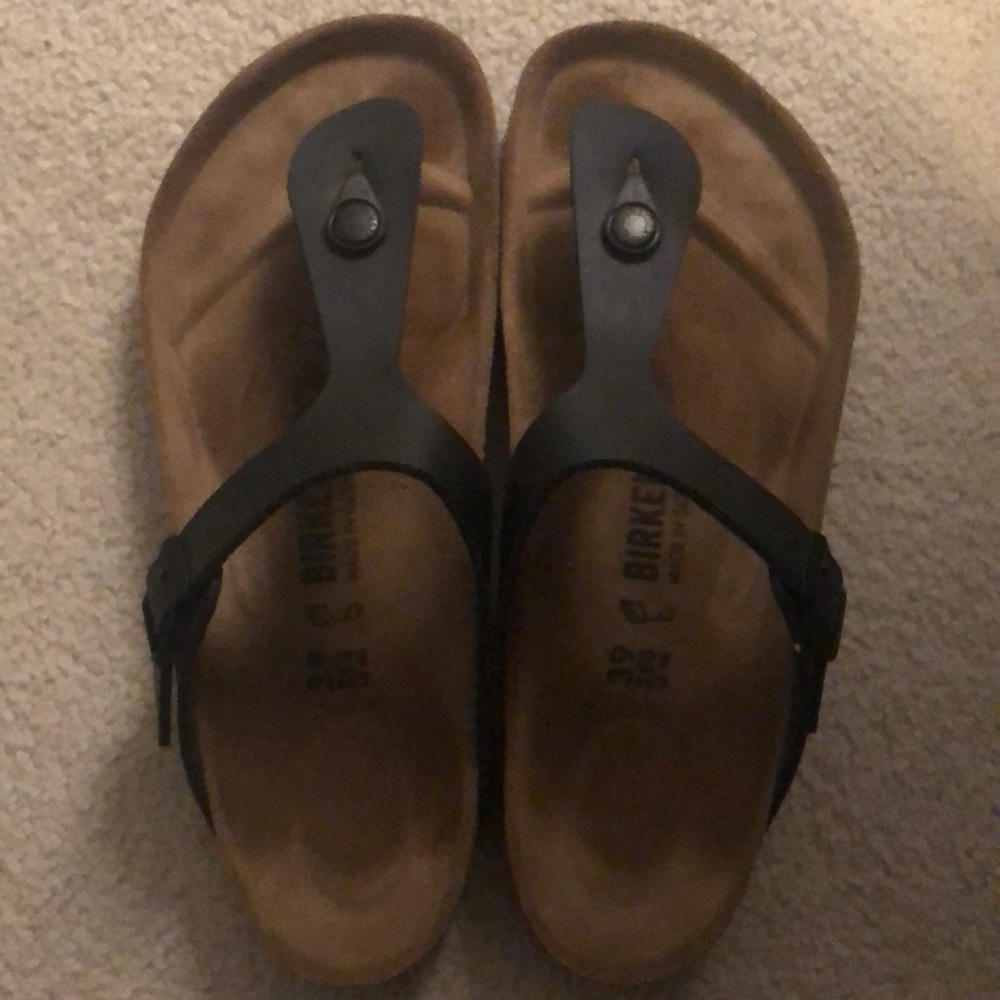 Black Birkenstocks